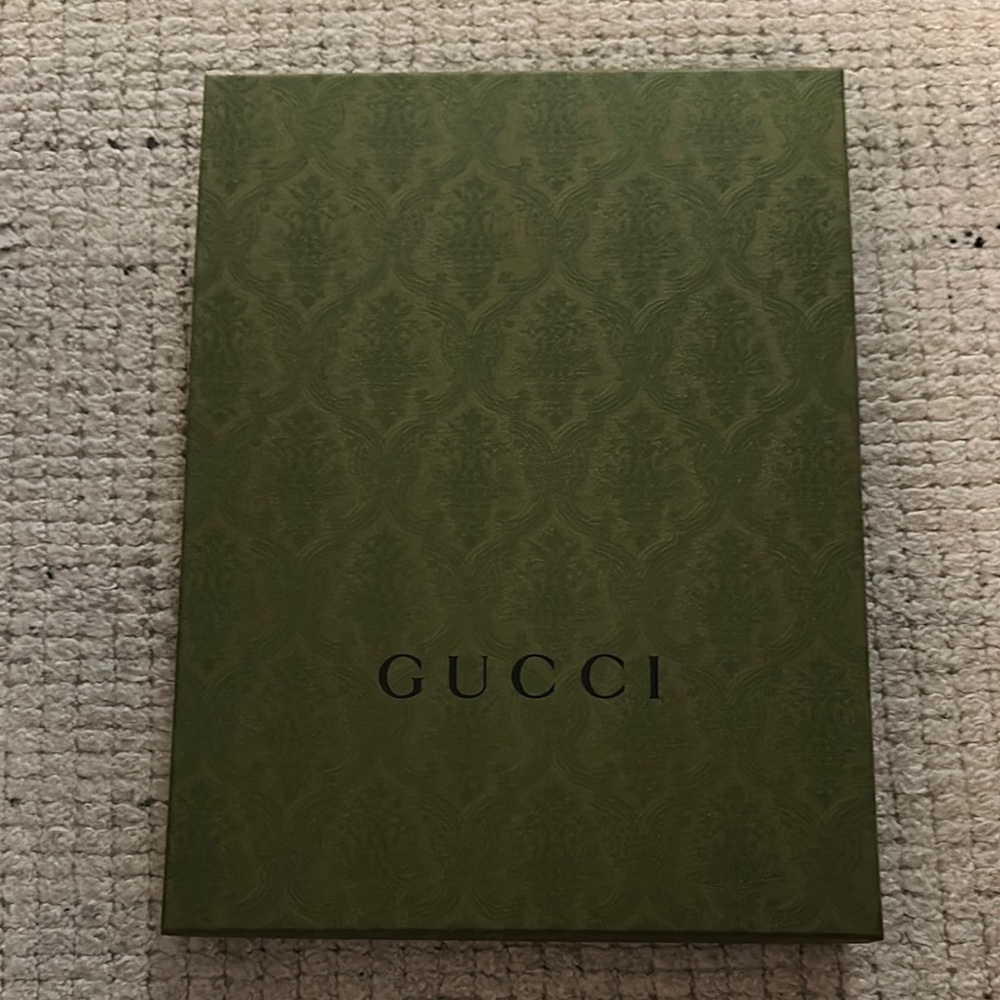 Gucci Green Patterned Box